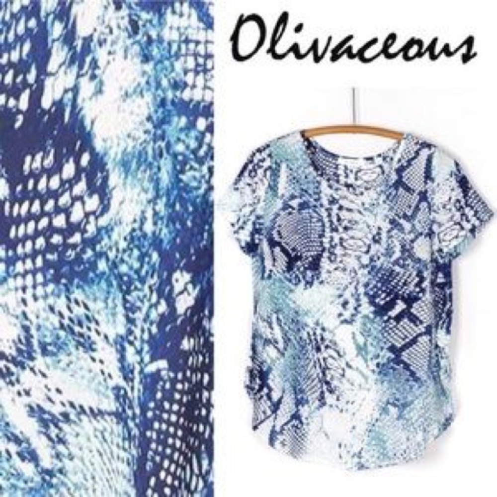 Snakeskin Tunic Dress